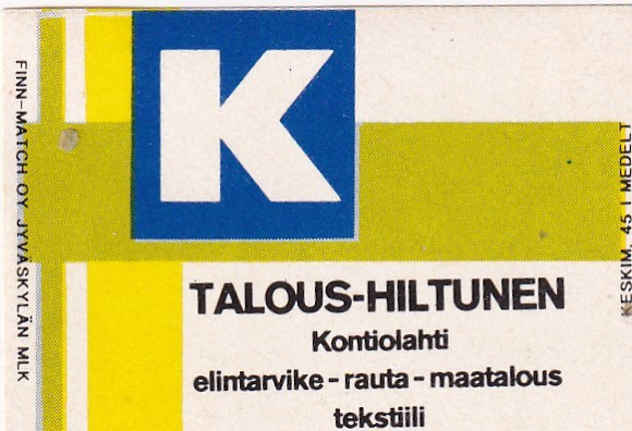 Kontiolahti, Talous - Hiltunen   7/3