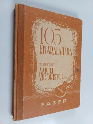 103 kitaralaulua