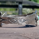 Rannekoru, jossa hakaristi. Halkaisija 62 mm. Puhdetyötä. - pikkukuva 5