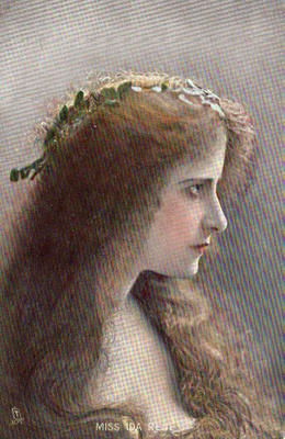 Vanha postikortti- Miss Ida Reni