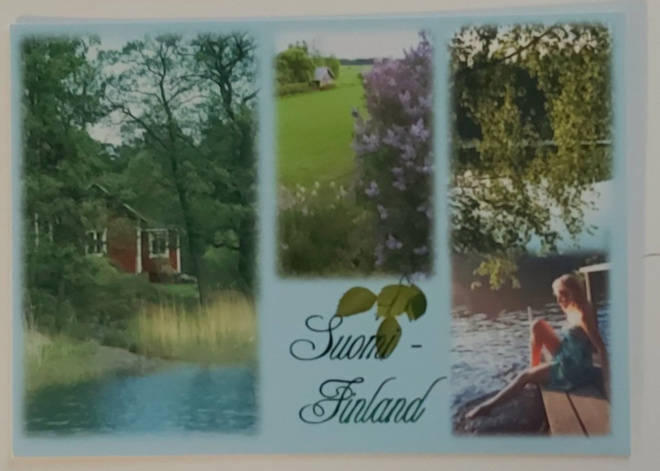 "Suomi-Finland"-KULKEMATON POSTIKORTTI