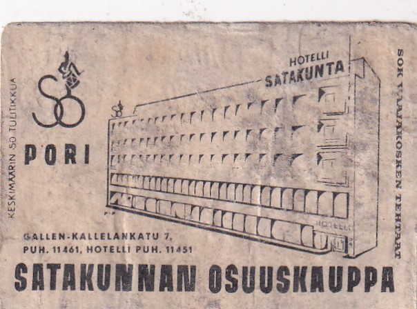 Pori, Satakunnan osuuskauppa    6/6