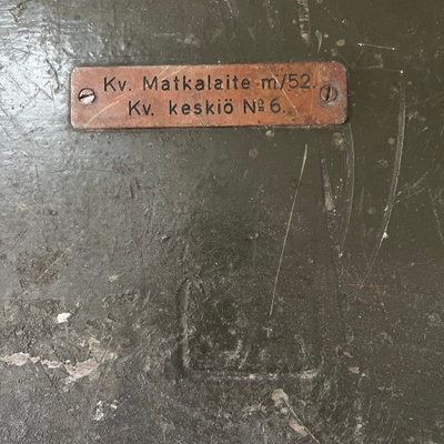 Tykistön Kv. Matkalaite m/52