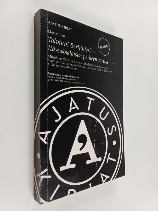 Maxim Leo : Talviuni Berliinissä : itäsaksalaisen perheen...