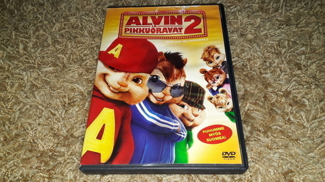 Alvin ja Pikkuoravat 2 (DVD) ALE! -40%
