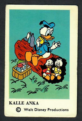 Keräilykuva - Disney - Kalle Anka - Aku Ankka