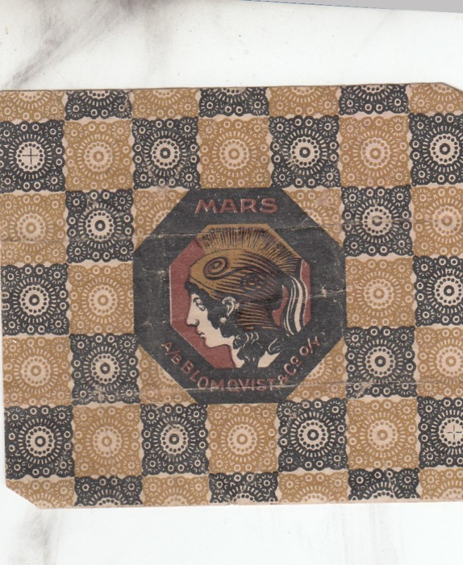 Karamellipaperi MARS  A/B Blomqvist &Co O/y A32