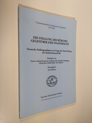 Die Stellung des Burgers gegenuber der Staatsmacht : deut...