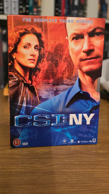 CSI:NY 3 Kausi. 6 dvd:tä