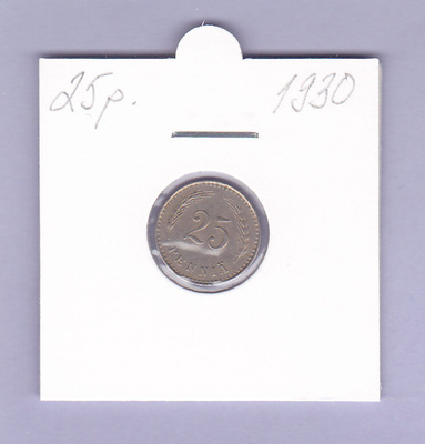 25 p v.1930 KM#25