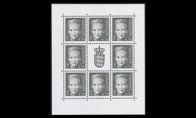 Tanska 1297kb ** Margrethe 6.50 Kr (2002)