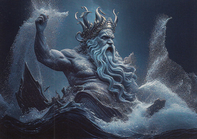 Meren jumala Poseidon