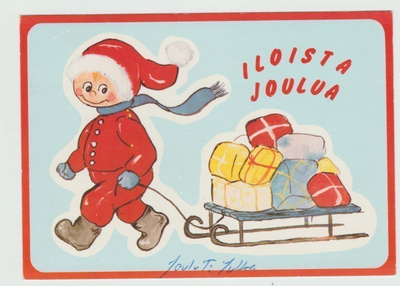 Tontulla reessä lahjat
