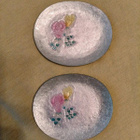 2kpl vintage cloisonne-pikkulautasta - pikkukuva 1