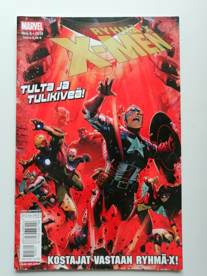 Ryhmä-X 2013/08: AvX: Tulta ja tulikiveä!