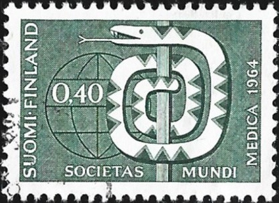 1964 Maailman lääkäriliiton XVIII yleisk. leimattu LaPe 592