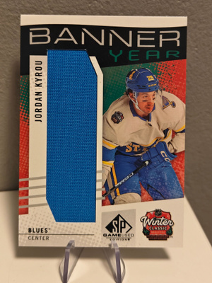 2025-26 Upper Deck SP Game-Used - Banner Year Jordan Kyrou