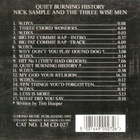 Nick Sample and the Three Wise Men – Quiet Burning History - pikkukuva 2