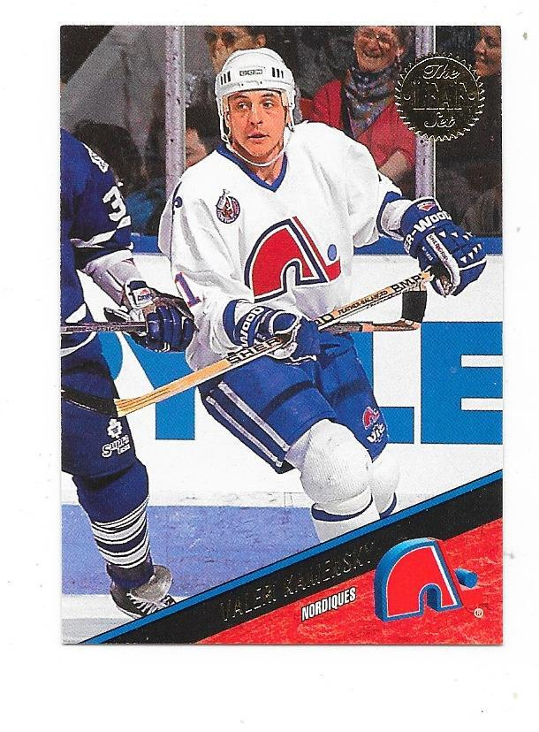 1993-94 LEAF #207 Valeri Kamensky , Quebec Nordiques