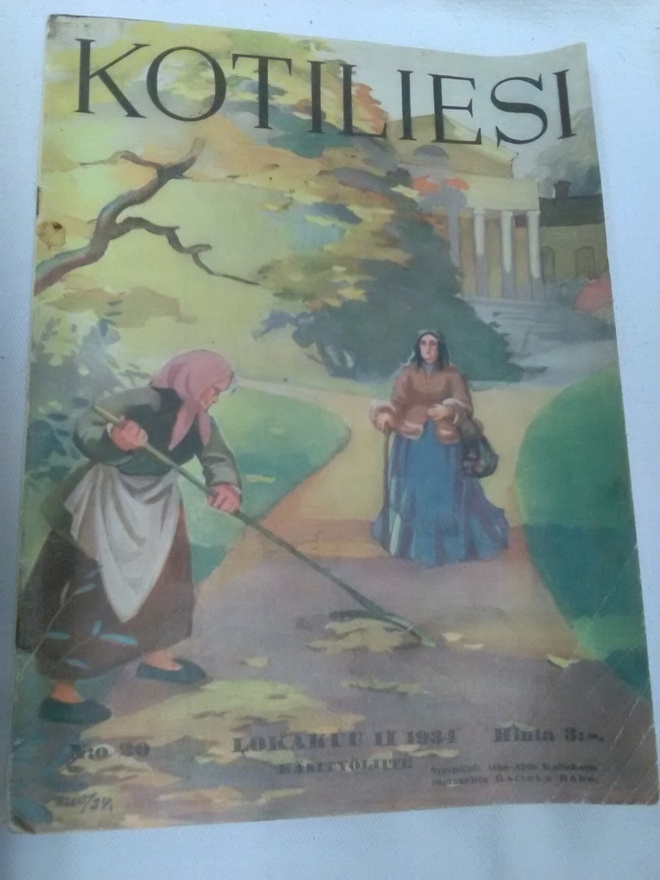 Kotiliesi No 20 lokakuu 1934