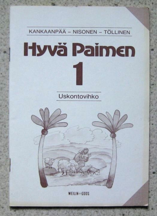 Hyvä Paimen 1 Uskontovihko käyttämätön