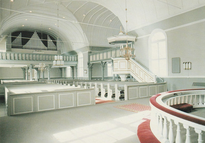 KIRKKOKORTTI - HÄMEENKYRÖN KIRKKO - SISÄKUVA