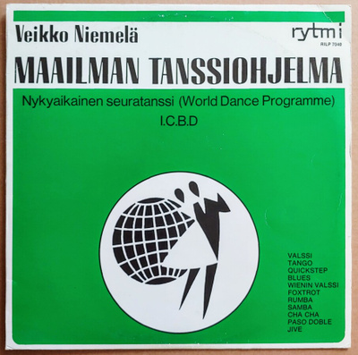 Veikko Niemelä: MAAILMAN TANSSIOHJELMA – Rytmi LP 1968