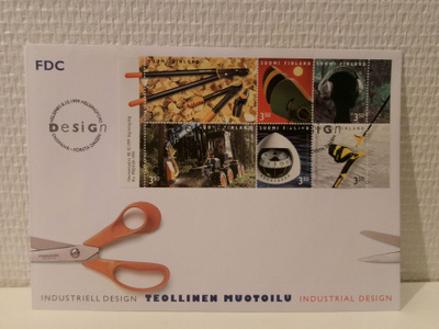 FDC- ensipäiväkuori - Suomalainen muotoilu - 1999