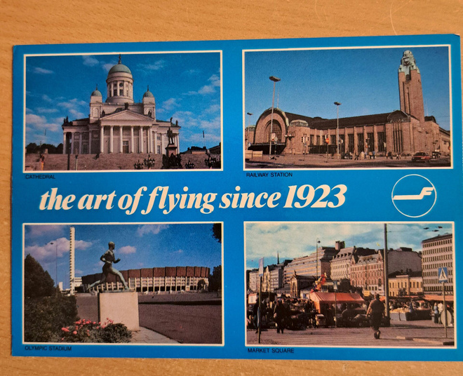 Helsinki, the art of flying since 1923, monikuva, kulkematon