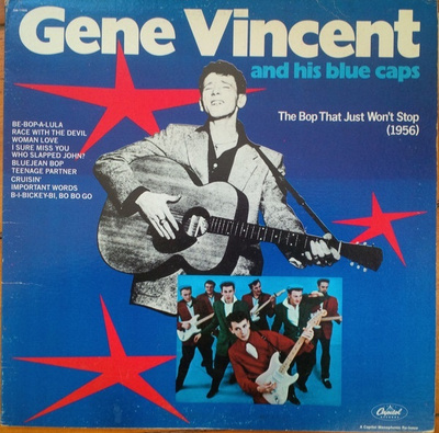 Gene Vincent And His Blue Caps – The Bop That Just Won't  LP