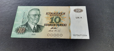 10mk 1980 Litt.A, OLL-Pun, KL 9-10
