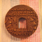 Jämsänkosken-Jyväskylän rautatierakennus 1964-1978 mitali. - pikkukuva 1
