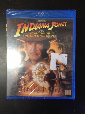 Indiana Jones ja Kristallikallon valtakunta Blu-ray (UUSI)