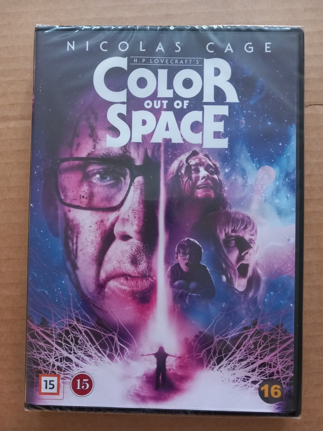 Colour out of space Nordic dvd