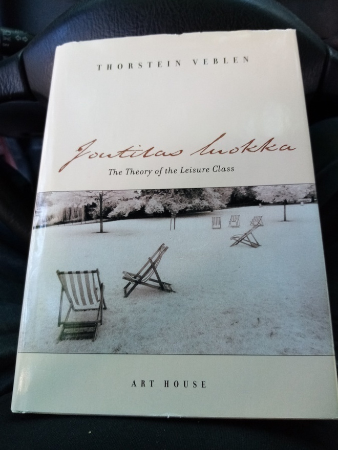 Veblen  :  Joutilas luokka ( SIS POSTIKULU)