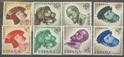 Espanja Mi 1121-28 +