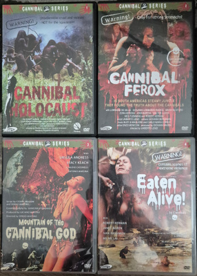 CANNIBAL SERIES 1-4 -DVD