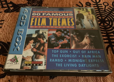 60 Famous Film Themes (4CD:n paksu boxi)