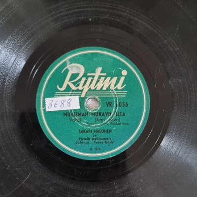 Savikiekko 1950 - Sakari Halonen - Rytmi VR 6056