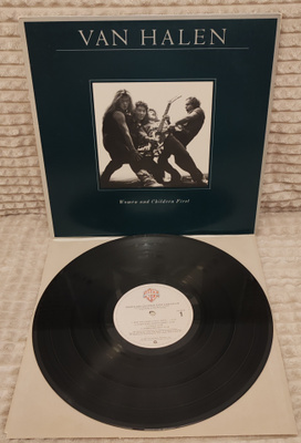 Van Halen Women And Children First lp