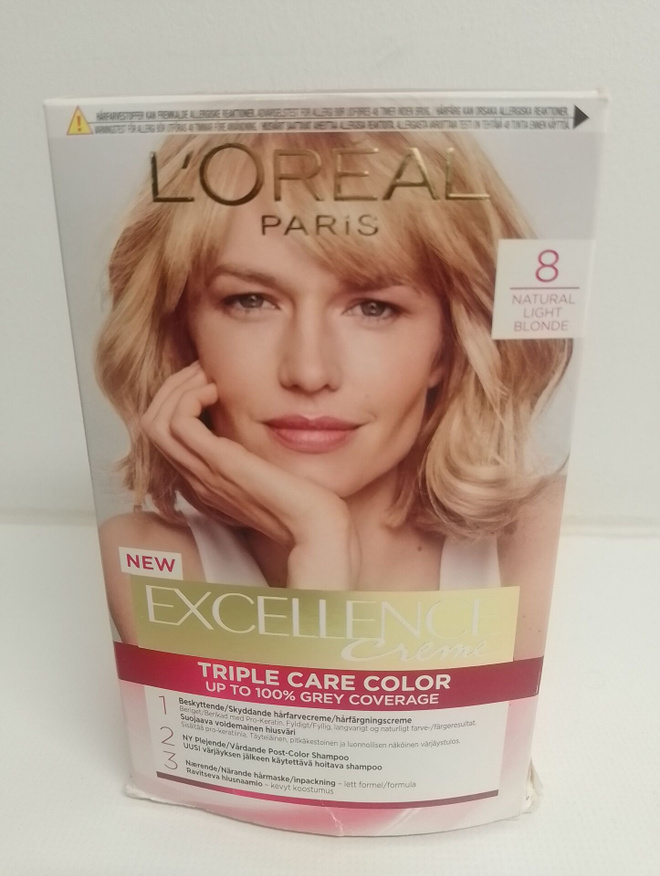 L'oreal Paris Excellence Creme 8 natural light blonde