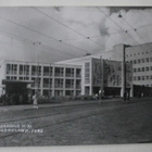 Helsinki, Etu-Töölö, Kauppakorkeakoulu, lippakioski, p. 1957 - pikkukuva 1