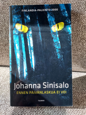 Johanna Sinisalo: Ennen päivänlaskua ei voi -pokkari-