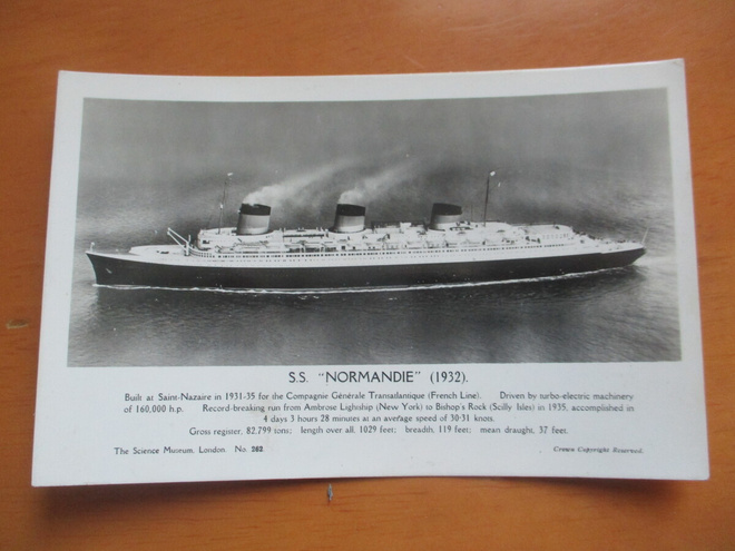 S/s Normandie 1932 *