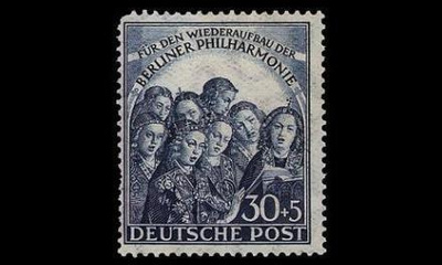 Berlin 73 ** Filharmonikot 30+5 Pf (1950)