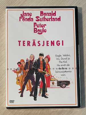 Teräsjengi (1973) Jane Fonda, Peter Boyle (UUSI)