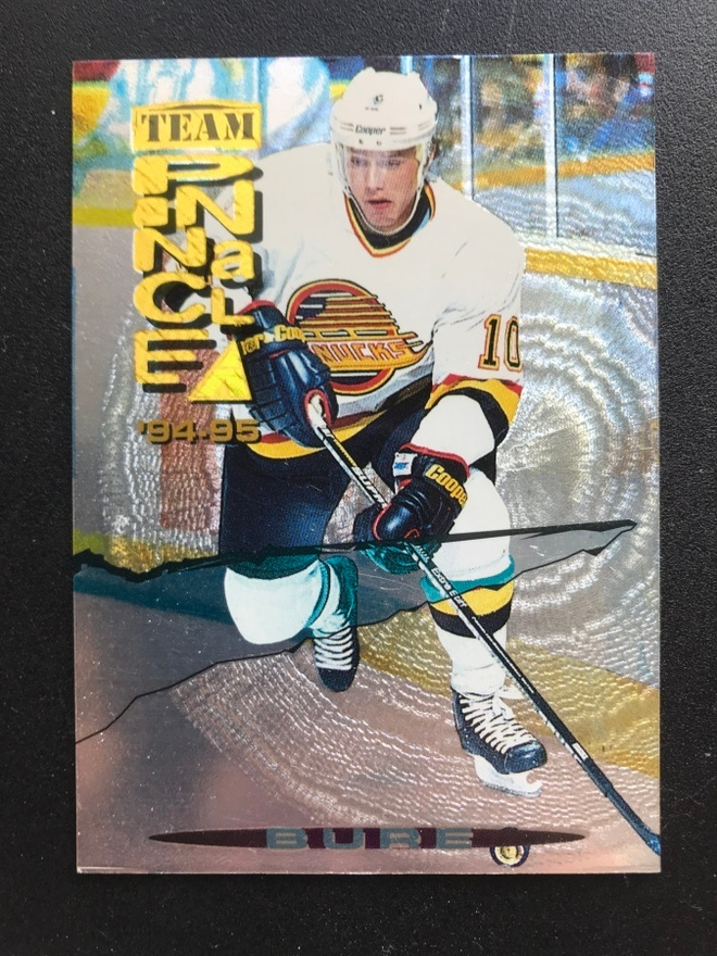 1994-95 Pinnacle Team Dufex Pavel Bure / Cam Neely #TP12