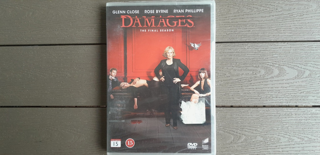 DVD: Damages - The Final (5) Season. 3xDVD (2012) UUSI