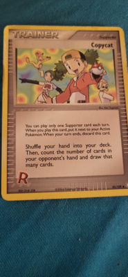 Copycat (TRR 83) EX Team Rocket Returns Pokemon CCG card