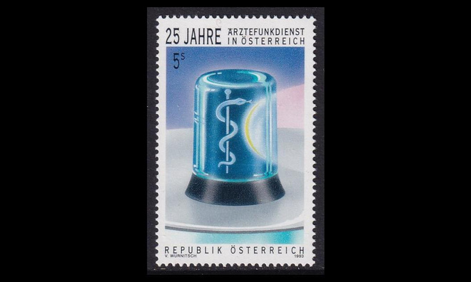 Itävalta 2087 ** Lääkäriradiopalvelu 25v (1993)